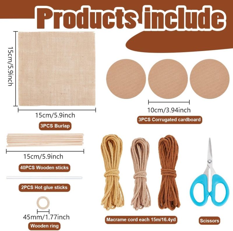 Basket Kit DIY  Kit for Beginners Video Tutorials Basket Weaving Craft Adults  Craft Kit for Gift - Image 2