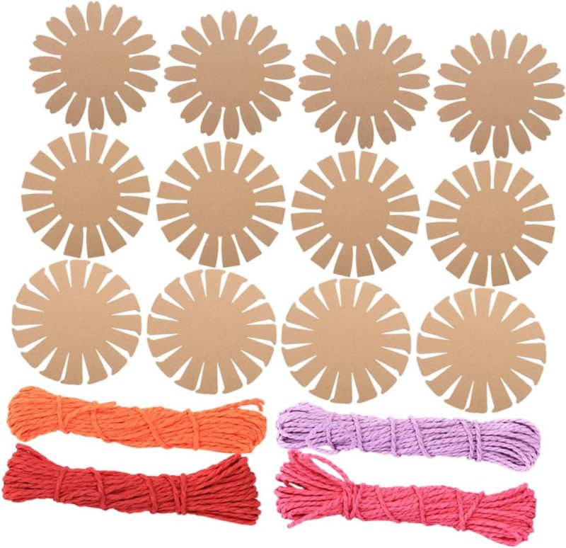 Educational Craft Kit Paper Card Rope Basket Weaving Set for Boys and Girls Basket Weaving Supplies