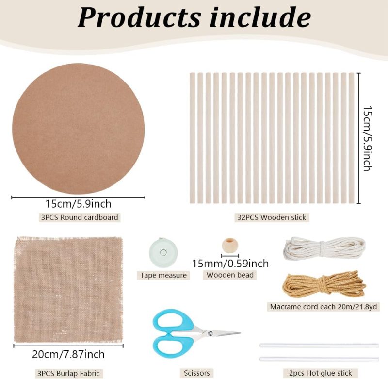 Woven Basket Kit - DIY Basket Weaving Supplies for Adults - Rustic Style - Not Foldable - Image 2