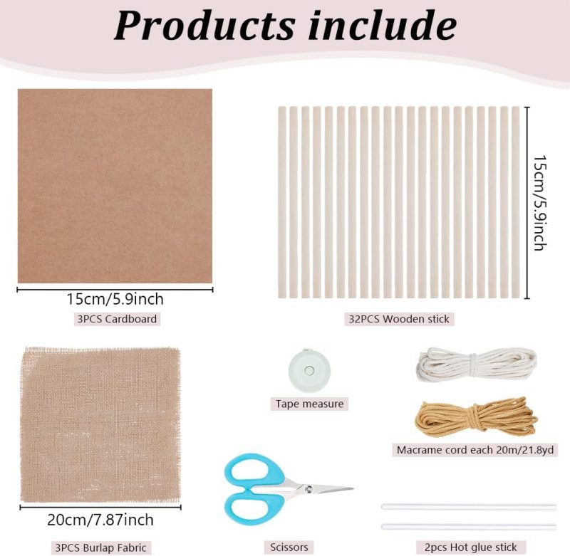 Woven Basket Kit - DIY Basket Weaving Supplies - Rustic Style - Adults - Not Foldable - Image 2