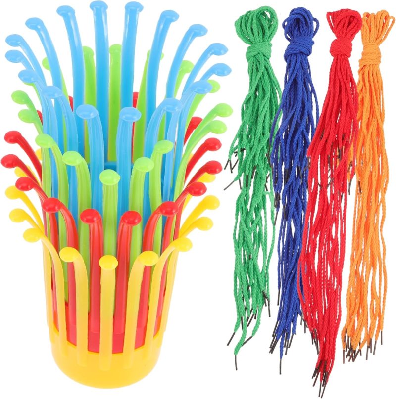 DIY Basket Weaving Kit for Boy Girl Baskets Ropes Creative Crafting Activity for Boys and Girls Promotes Imagination and Early Learning